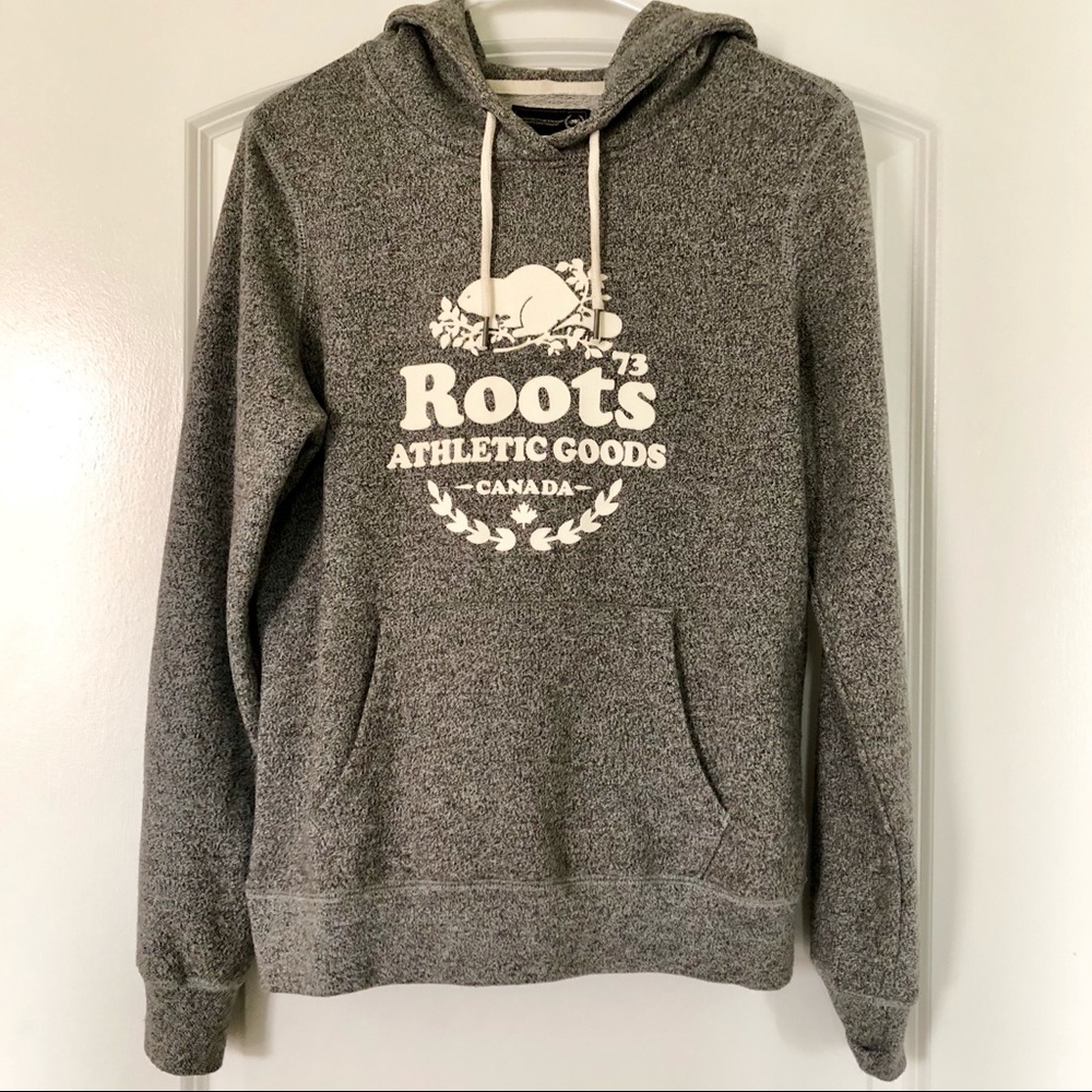 Roots Canada Salt & Pepper Hoodie